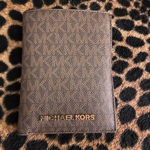 Authentic Michael Kors passport and wallet